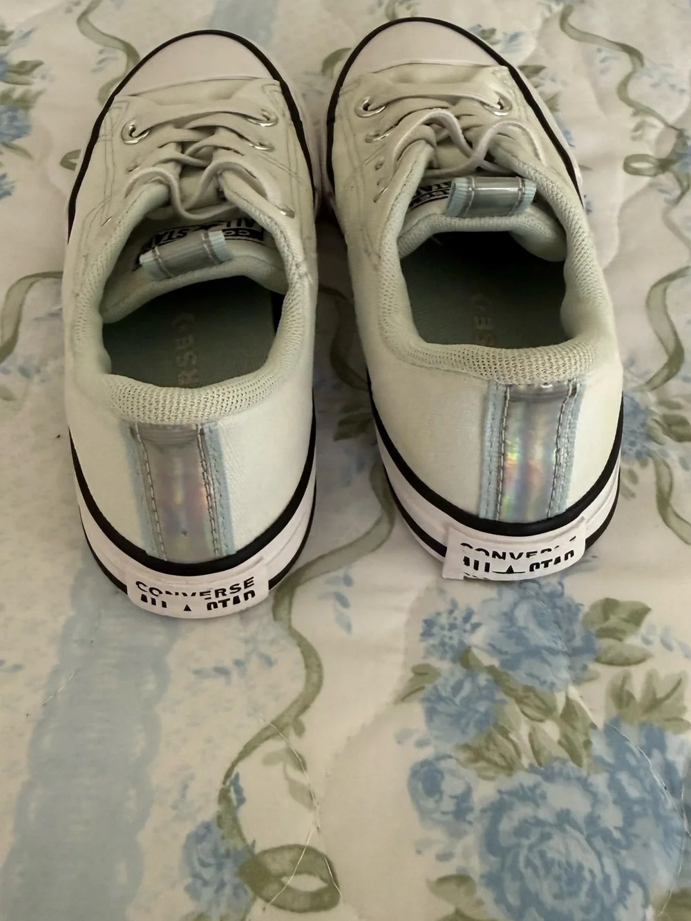 Converse Kids Low Top Sneakers in Pale Mint